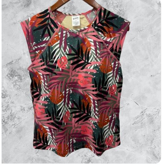 DULUTH TRADING CO. Suit Up Tankini Swim Cap Sleeve sz 14 NWOT # H230 - Picture 1 of 7
